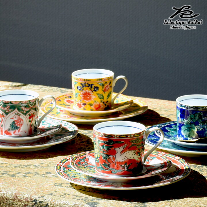 楽天市場】美濃焼 kaikai トルバドゥール 5客コーヒー セット 日本製  