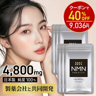 【24日1:59迄★40%OFF！15060円⇒9036円】NMN サプリ 半年分 6袋セット 4800mg 【成分量分析済】 高純度1…