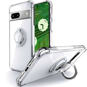 Pixel 7 �P�[�X �����O�t�� �ϏՌ� ���菝�h�~ �l�����G�A�N�b�V�����\�� �X�^���h�@�\ �y�� ���^ TPU �\�t�g ���� �O�[�O�� �s�N�Z��7 �p�J�o�[ �N���A Rockaway