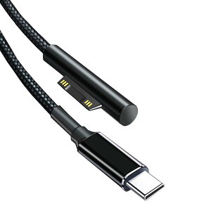 Surface �[�d�P�[�u�� PD �}���[�d 15V/3A USB-C�[�d�P�[�u�� �i�C�����҂� �}�C�N���\�t�g Surface Pro 7/6/5/4/3/surface Go1/2/surface Laptop 1/2/3/4 �ȂǑΉ� 1.8M