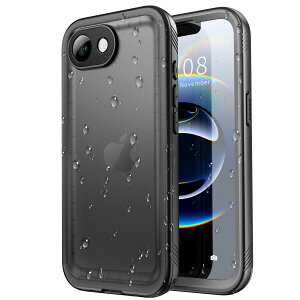 iPhone 16e �h���P�[�X IP68�K�i�h������ �h�� �h�o �ϏՌ� 360°�S�ʕی� ���C�����X�[�d �t�F�C�XID �F�ؑΉ� 2m�ϏՌ� �����S�ʕی� �A�C�z��16e �g�уP�[�X �X���� �t���J�o�[���ʊ��n�[�h �H
