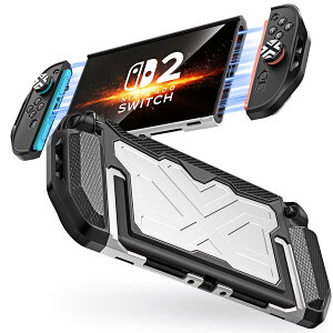 Nintendo Switch 2 �Ή��ی�J�o�[ �h�b�N�Ή� Joy-Con�p���E���}�b�g ���̎��݌v �X�^���h�g�p�Ή� �Ռ��z�������h�~ �l�ԍH�w�f�U�C�� �V���R���O���b�v�{PC���n�[�h �X�e�B�b�N�J�o�[�t�� Switch 