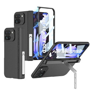 Google Pixel 10 Pro Fold �p �P�[�X �K���X�t�B������̌^ �q���W�ی� �s�N�Z�� 10 �v���t�H�[���h �J�o�[ �X�^���h�t�� Uovon �s�N�Z�� 10profold �X�}�z�P�[�X �S�ʕی� �J���������Y�ی� ���� �l�C ��