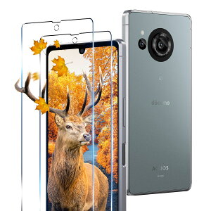�y2���Z�b�g �w��F�ؑΉ��z �p AQUOS R8 �K���X�t�B���� 2�� AQUOS R8 SH-52D �t�B���� �y ���{���Ɏq�� 9H���x �z �����K���X �S�� �ی�t�B���� �P�[�X �����ߗ� 3D Touch�Ή� ����0.26�����^ ��U�h�~