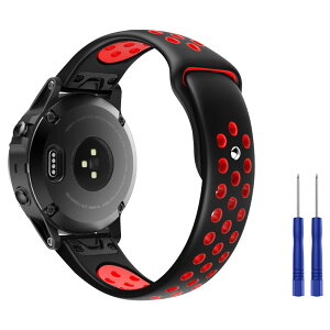 �K�[�~���p Fenix 8 47MM Fenix 7 �x���g ATiC Fenix 6 / 6Pro / 5 / 5 Plus/ForeAthlete 945 / 935 / Approach S62 / S60 / S40 / Quatix 5�K�p�o���h �N�B�b�N�t�B�b�g �����p�o���h �V���R�� �����x���g �y�� �ϋv�� 235mm-195mm