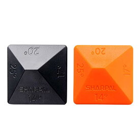 SHARPAL 196N （2個）庖丁とぎ角度固定ホルダー スーパートゲール 包丁研ぎ補助具 砥石ナイフ研ぎ角度ガイド 4種類のユニバーサルア