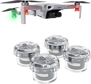 Kiowon DJI�h���[���X�g���{���C�g�ėp DJI FLIP LED���C�g ��Ԕ�s for DJI NEO Avata 2 Mini 4K AIR 3S Mini 2 SE Mini 3 Mini 3 Pro Mini 4 Pro Mavic 3 Air 2S Mini 2 Mavic Air 2 �h���[���ȂǂɓK��