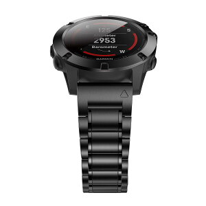 26mm ��?�x���g Fenix 7X/6X/5X�ɑΉ� �`�^���� ���v�o���h �ϋv�� �A�����M�[�t���[ Quick Fit �X�g���b�v �R���p�`�u�� Garmin Enduro/Fenix 7X / Fenix 6X/6X Pro/Fenix 5X/5X Plus/Fenix 3/3HR / Coros Vertix 2 (�u���b�N 01)