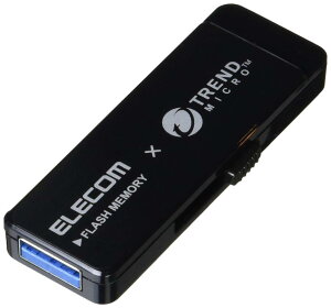 �G���R�� USB������ USB3.0 �g�����h�}�C�N�����E�C���X�΍�\�t�g���� 16GB �u���b�N MF-TRU316GBK