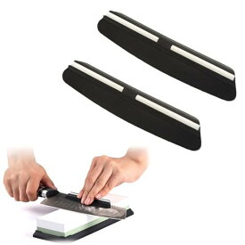 包丁研ぎ 角度固定 砥石角度ガイド 包丁研ぎ用補助具 【2本セット】 ナイフシャープナーガイド 包丁研ぎホルダー BIUTEFOR