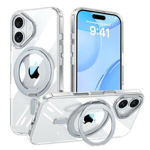 iPhone 16 Kp P[X MagsafeΉ ACtH16 Jo[ 360°]X^h Uovon X}zP[X ACz16 gуP[X CX[