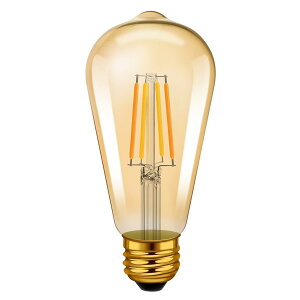 LVWIT �t�B�������g�d�� 60W�`���� E26���� LED�d�� 600LM ���� ���F LED�����v ���F ����d��6W ���u���� �����F �����F �d���F ��铔 �L�z���^�C�v �ȃG�l ���͋C 3�N�ۏ� 1���i�����R���ʔ��j