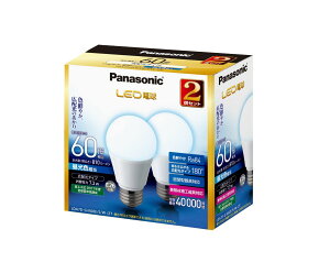 �p�i�\�j�b�N LED�d�� �������a26mm �d��60W�`���� �����F����(7.3W) ��ʓd���E�L�z���^�C�v 2�� ���`���Ή� LDA7DGK60ESW2T