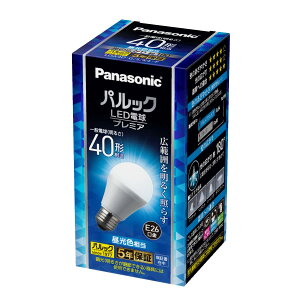 �p�i�\�j�b�N LED�d�� �v���~�A E26���� �d��40�`���� �����F����(4.2W) ��ʓd���L�z���^�C�v �����Ή� LDA4DGSK4F