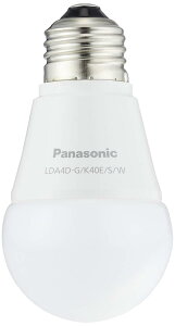 �p�i�\�j�b�N LED�d�� �������a26mm �d��40W�`���� �����F����(4.4W) ��ʓd���E�L�z���^�C�v ���`���Ή� LDA4DGK40ESW