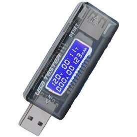 Homefunny USB電流電圧テスター チェッカー 4-20V/0-3A 急速充電QC2.0