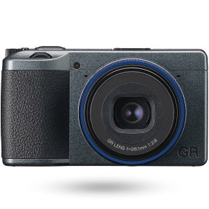 ���R�[ RICOH GR IIIx Urban Edition ���^���b�N�O���[ �f�W�^���J���� �l�C�r�[�y�œ_���� 40mm / 24.2M APS-C�T�C�Y��^CMOS�Z���T�[����/�ŋ��̃X�i�b�v�V���[�^�\ / ��0.8�b �����N��/�����n�C�u���b�hA