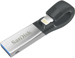 SanDisk iXpand Slim �t���b�V���h���C�u 32GB SDIX30N-032G-JKACN