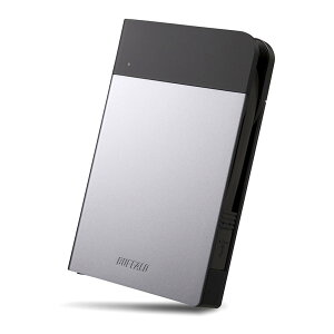 BUFFALO IC�J�[�h���b�N�����Ή�MIL�X�y�b�N�ϏՌ��{�f�B�[�h�H�E�h�o�|�[�^�u��HDD 2TB �V���o�[ HD-PZN2.0U3-S