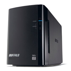 BUFFALO RAID1�Ή� USB3.0�p �O�t���n�[�h�f�B�X�N 2�h���C�u���f�� 4TB HD-WL4TU3/R1J