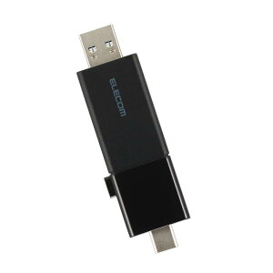 �G���R�� USB������ USB5Gbps�Ή� �X���C�h�� Type-C��Type-A���Ή� 32GB �u���b�N MF-WSAU3032GBK