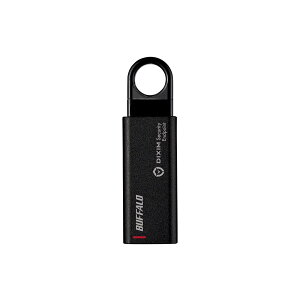 �o�b�t�@���[ �Z�L�����e�B�[ USB�������[ 16GB USB3.2 Gen1 DiXiM Security Endpoint���� �E�C���X�`�F�b�N �p�X���[�h���b�N �m�b�N�� RUF3-KEV16G-BK