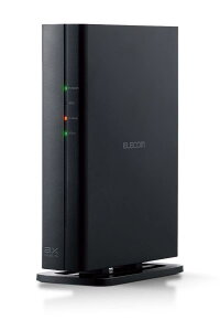 �G���R�� ����LAN WiFi ���[�^�[ Wi-Fi6 AX1500 1201+300Mbps IPv6(IPoE)�Ή� �L��Giga �Ǌ|�� �Z�L�����e�B���� �ˌ�2�K�� �}���V����3LDK �u���b�N WRC-X1500GS-B