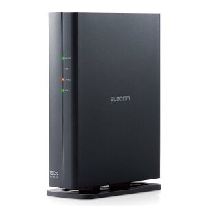 �G���R�� Wi-Fi6 ����LAN���[�^�[ 11ax 1201+574Mbps IPv6(IPoE)�Ή� DX�A���e�i�ďC�����A���e�i���� �Z�L�����e�B�[Wi-Fi���� �u���b�N WRC-X1800GSA-B