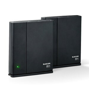 �G���R�� WiFi ����LAN���[�^�[ + ���p�� Wi-Fi6 1201 + 574 Mbps EasyMesh�X�^�[�^�[�L�b�g WMC-2LX2-B
