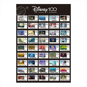 �e�����[(Tenyo) �y���{���z 1000�s�[�X �W�O�\�[�p�Y�� �f�B�Y�j�[ Disney100 World Stamps (51x73.5cm) D-1000-012 �̂�t�� �w���t�� �T�[�r�X�J�[�h�t��