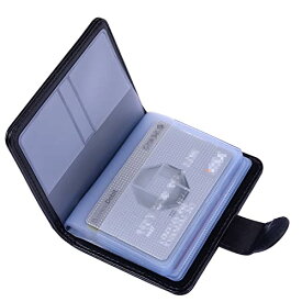 カードケース 磁気 スキミング防止 名刺ファイル カード入れ クレジットカードケース 保険証/免許証/キャッシュカードに対応 PUレザ