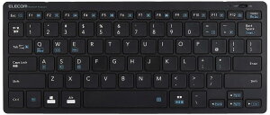 �G���R�� Bluetooth �L�[�{�[�h �p���^�O���t�� �y�� �}���`OS�Ή� iPad Surface Chromebook �u���b�N TK-FBP102BK