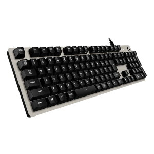 Logicool G �Q�[�~���O�L�[�{�[�h G413rSV �V���o�[ ���J�j�J���L�[�{�[�h �^�N�^�C�� ���{��z�� USB�p�X�X���[ G413 �������K�i 2�N�ԃ��[�J�[�ۏ�