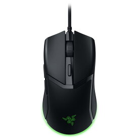 Razer レイザー Cobra ゲーミングマウス 58g 軽量 コンパクト つかみ持ち/つまみ持ちにフィット 有線 第3世代 Razer オプティカルマウススイッチ 没入感を高めるアンダーグロー Chroma ライティング 8500 DPI オプティカルセンサー Speedflex ケーブル コブラ 【日本正規代理
