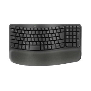 ���W�N�[�� WAVE KEYS K820 ���ɂ��� �G���S�m�~�b�N�L�[�{�[�h Bluetooth Logi Bolt ���{��z�� ���C�����X�L�[�{�[�h ���C�����X ���� �e���L�[ �p�[�����X�g Windows Mac Chrome Android �O���t�@�C�g ��