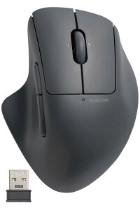 �G���R�� �}�E�X ���C�����X�}�E�X SHELLPHA ����2.4GHz �É� �R�� 5�{�^��+�`���g�z�C�[�� �u���b�N M-SH30DBSKBK