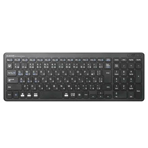 �G���R�� �L�[�{�[�h Bluetooth �p���^�O���t �R���p�N�g�L�[�{�[�h Windows�EMac�EiOS�EAndroid�Ή� �u���b�N TK-FBP101BK