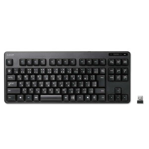�G���R�� USB �L�[�{�[�h ���C�����X (���V�[�o�[�t��) �����u���� �R���p�N�g�L�[�{�[�h �u���b�N TK-FDM105TXBK