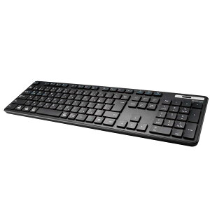 �G���R�� ���C�����X�L�[�{�[�h Bluetooth �t���L�[�{�[�h �e���L�[�t ���^ �����u���� �R�� �ő�3��}���`�y�A�����O�Ή� iPad/Surface/�e���L�[�t �u���b�N TK-FBM120KBK/EC