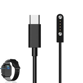 Phyxiul For PLAUD NOTE AI ボイスレコーダー 充電ケーブル 4ピン 磁気吸着式 USB充電 60CM 高耐久 軽量 小さい 持ち運び便利 急速 小型 (Type-Cポート)