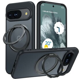 Google Pixel 9 / Pixel 9 Pro 用 ケース Magsafe対応 ピクセル9 プロ カバー 360°回転スタンド Uovon スマホケース 携帯ケース ワイ