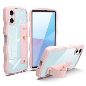 Xperia 10 VI �P�[�X �N���A �X�^���h�@�\ SO-52E / SOG14 / A402SO / XQ-ES44 �P�[�X �ϏՌ� ���˂��� ���� �G�N�X�y���A 10 vi �X