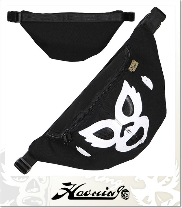 楽天市場】(ハオミン) HAOMING MASK MINI HIP BAG (BAG)(1901-62-BK 