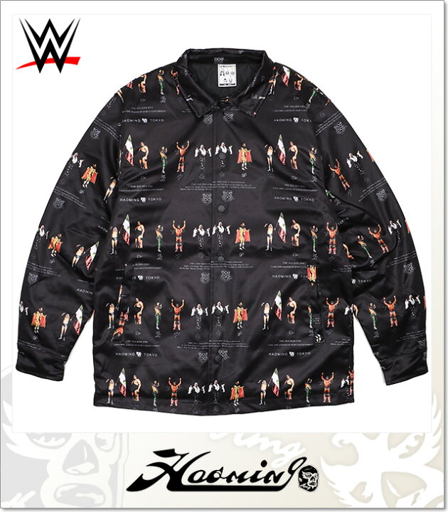 楽天市場】(ハオミン) HAOMING×WWE LEGENS COACH JACKET (JACKET 