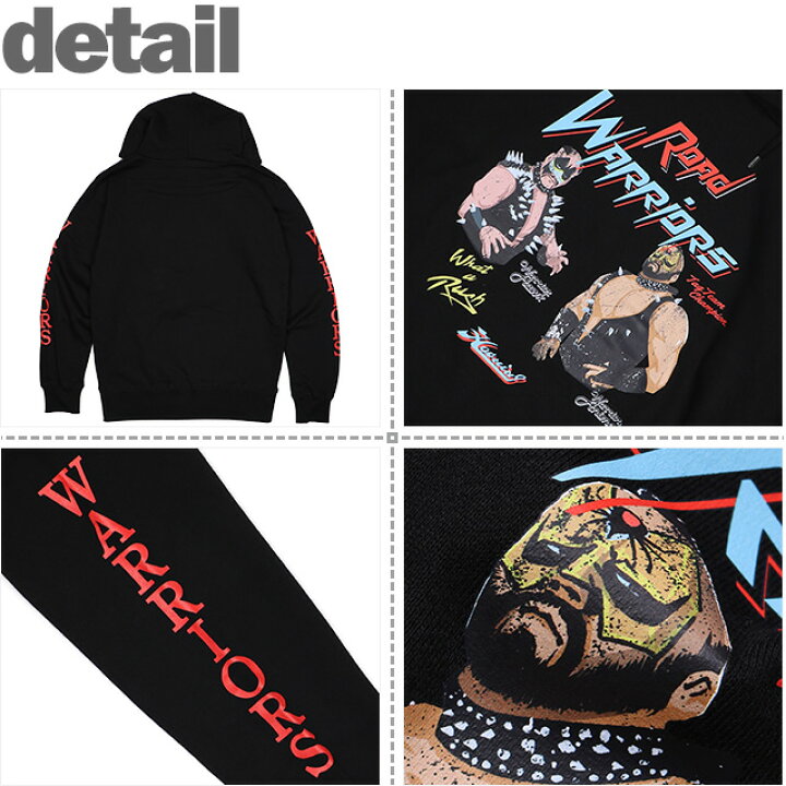 楽天市場】(ハオミン) HAOMING×THE ROAD WARRIORS コラボ HOODIE 