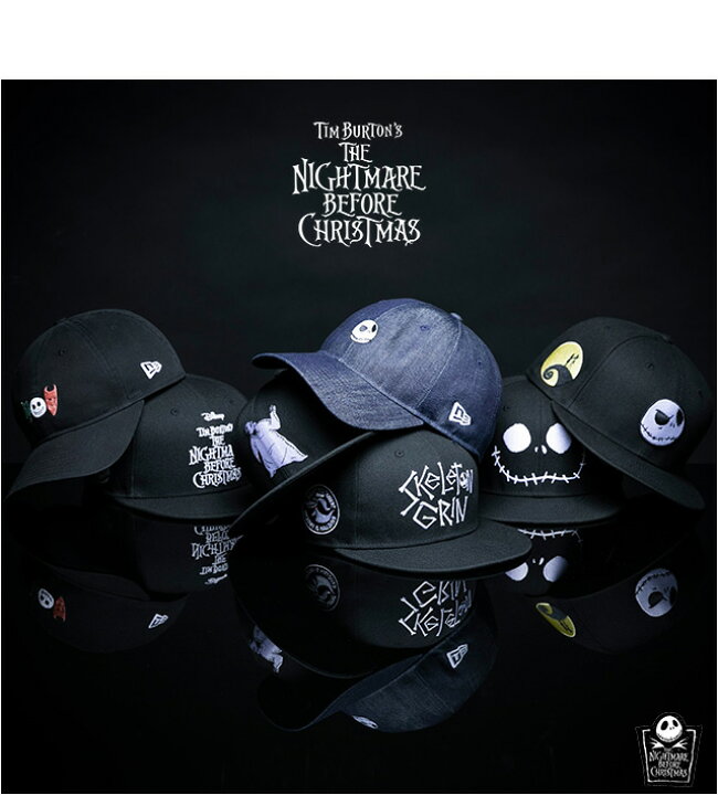楽天市場】(ニューエラ) NEWERA 9FIFTY ティム・バートン ナイトメアー 