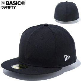 (ニューエラ) NEWERA BASIC 59FIFTY CUSTOM ベーシック ブラック ホワイトフラッグ (CAP)(13562266-BK×WH) キャップ 帽子 国内正規品