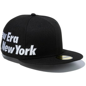 (ニューエラ) NEWERA 59FIFTY New Era New York ブラック (CAP)(13516128-BK) キャップ 帽子 国内正規品