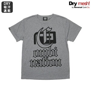 (o[T) reversal COMBI-NATION DRY H.MESH TEE (SS:TEE)(rv17ss014-GR) TVc  Jbg\[ Ki