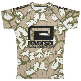 (リバーサル) reversal rvddw RASH GUARD (SS:TEE)(rvbs018-B.CA) Tシャツ 半袖 ラッシュガード 国内正規品